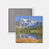 Aimant WA, zone de loisirs Heather Meadows, Mt. (Recto/Verso)