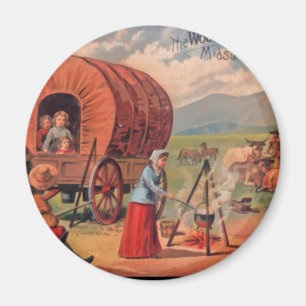 Aimant Wagon couvert