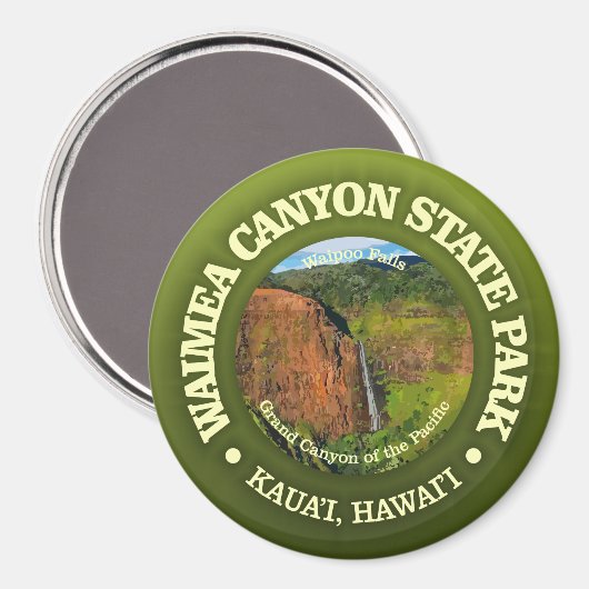 Aimant Waimea Canyon SP (Recto/Verso)