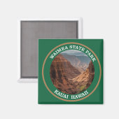 Aimant Waimea Canyon State Park, Hawaii (Recto/Verso)