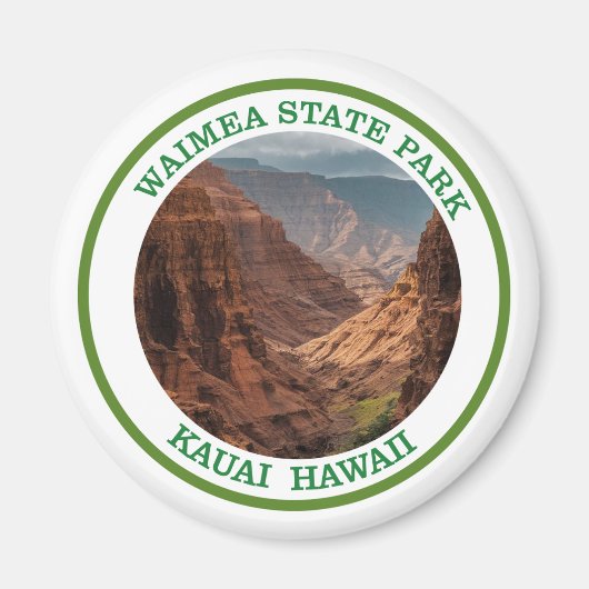 Aimant Waimea Canyon State Park, Hawaii (Devant)
