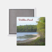 Aimant Walden Pond, Concord, MA (Recto/Verso)
