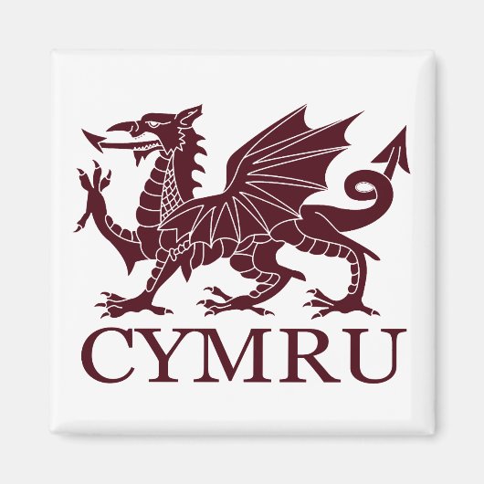 Aimant Wales CYMRU (Devant)