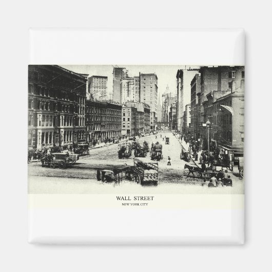 Aimant Wall Street 1900 (Devant)