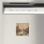 Aimant Wall Street en hiver (In Situ (Lave-vaisselle))