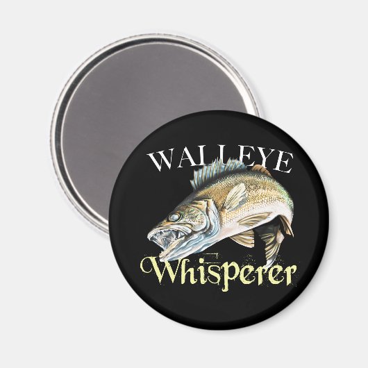 Aimant Walleye Whisperer (Recto/Verso)