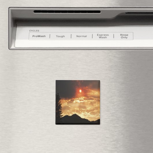 Aimant Wallows Fire Sky...... (In Situ (Lave-vaisselle))