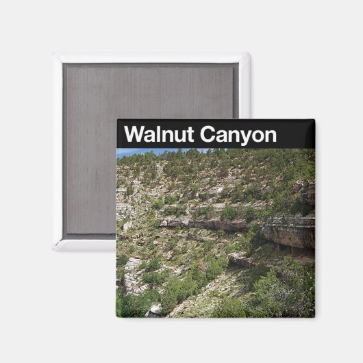 Aimant Walnut Canyon NM (Recto/Verso)