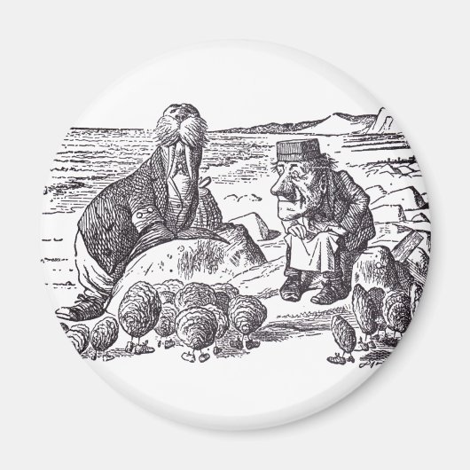 Aimant Walrus et Carpenter 2 (Devant)