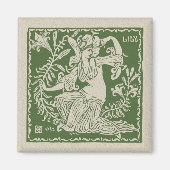 Aimant Walter Crane Lily Tile (Devant)