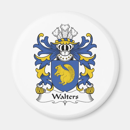 Aimant Walters Family Crest (Devant)