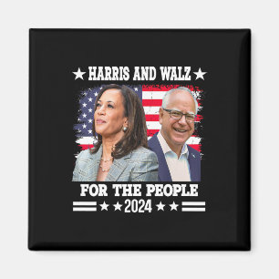 Aimant Walz 2024 Election Kamala Harris Tim Waltz
