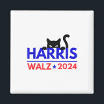 Aimant Walz 2024 Funny Cat Election Kamala Harris Tim Wal<br><div class="desc">Walz 2024 Funny Cat Election Kamala Harris Tim Waltz 2</div>