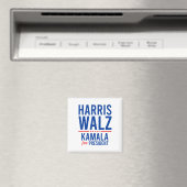 Aimant Walz 2024 Kamala Harris Pour Le Président Tim Walz (In Situ (Lave-vaisselle))