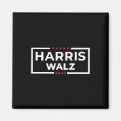 Aimant WAlzheimer 2024 Tim W Kamala Harris Élection améri (Devant)