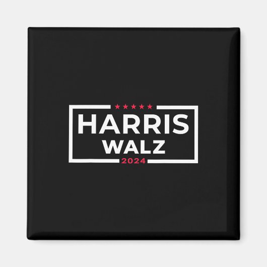 Aimant WAlzheimer 2024 Tim W Kamala Harris Élection améri (Devant)