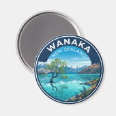Aimant Wanaka Nouvelle-Zélande (Recto/Verso)