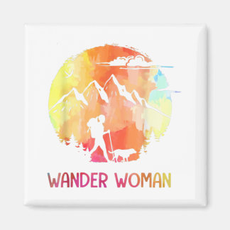 Aimant Wander Femme Randonnée Escalade Camping Cadeaux Fe
