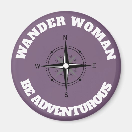 Aimant Wander Woman avec Compass (Devant)