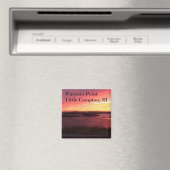 Aimant Warren's Point Beach Sunset, Little Compton, RI (In Situ (Lave-vaisselle))