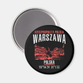 Aimant Warszawa (Recto/Verso)
