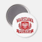 Aimant Warszawa Polska (Recto/Verso)