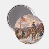 Aimant Washington à Valley Forge par Edward P. Moran (Recto/Verso)