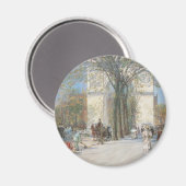 Aimant Washington Arch, Spring de Frederick Childe Hassam (Recto/Verso)