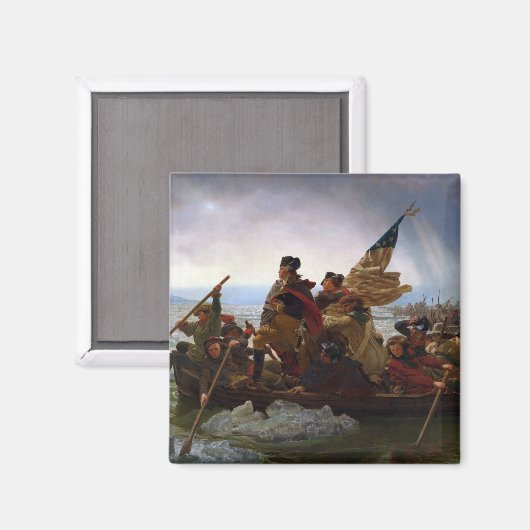 Aimant Washington Crossing the Delaware (Recto/Verso)