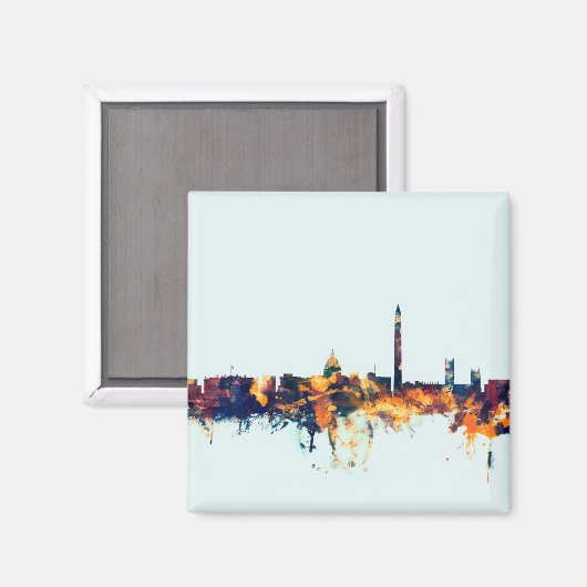 Aimant Washington DC Skyline (Recto/Verso)