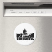 Aimant Washington DC Skyline (In Situ (Lave-vaisselle))