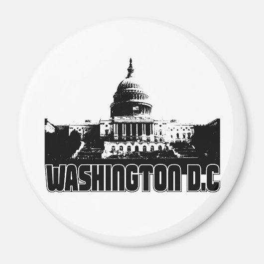 Aimant Washington DC Skyline (Devant)