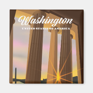 Aimant Washington États-Unis d'Amérique