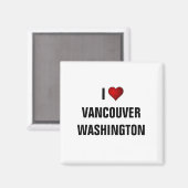 AIMANT WASHINGTON : J'AIME VANCOUVER (Recto/Verso)