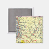 Aimant Washington, Oregon, Idaho (Recto/Verso)