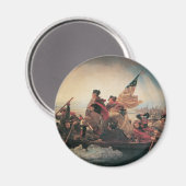 Aimant Washington traversant le Delaware par Emanuel Leut (Recto/Verso)