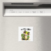 Aimant Watcha Do ? Funny Curious Frog (In Situ (Lave-vaisselle))