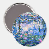Aimant Water Lilies, 1919, par Claude Monet, (Recto/Verso)