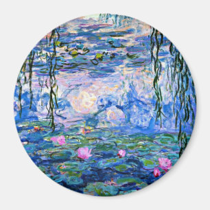 Aimant Water Lilies, 1919, par Claude Monet,