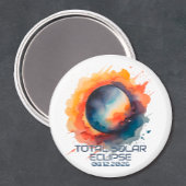 Aimant Watercolor 2026 Eclipse Keepsake