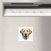 Aimant Watercolor Labrador Retriever (In Situ (Lave-vaisselle))