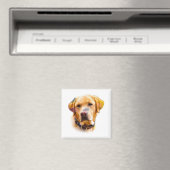 Aimant Watercolor Labrador Retriever (In Situ (Lave-vaisselle))