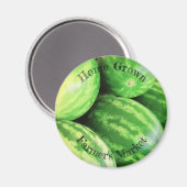 Aimant Watermelon Home Grown Farmer's Market (Recto/Verso)