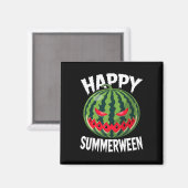 Aimant Watermelon Jackolantern Été Halloween Happy Sum (Recto/Verso)