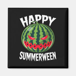 Aimant Watermelon Jackolantern Été Halloween Happy Sum