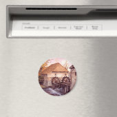 Aimant Watermill Watercolor (In Situ (Lave-vaisselle))