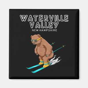 Aimant Waterville Valley New Hampshire - Drôle de Grizzl