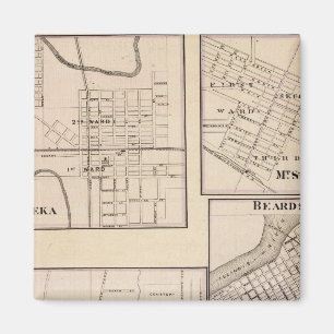 Aimant Watseka, Paris, Mt Sterling, Beardstown et Arcola