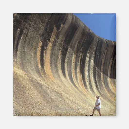 Aimant Wave Rock, Australie occidentale (Devant)