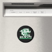 Aimant Wayland Union Wildcats #4 (In Situ (Lave-vaisselle))